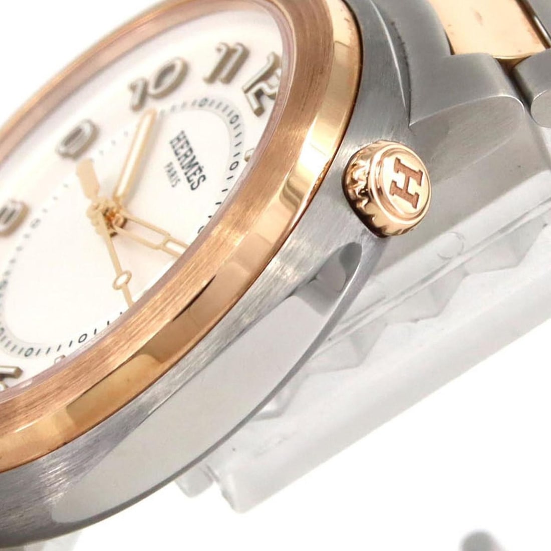 Hermès Cut PG Combination SD1.520 SSxPG Automatic Watch - 4