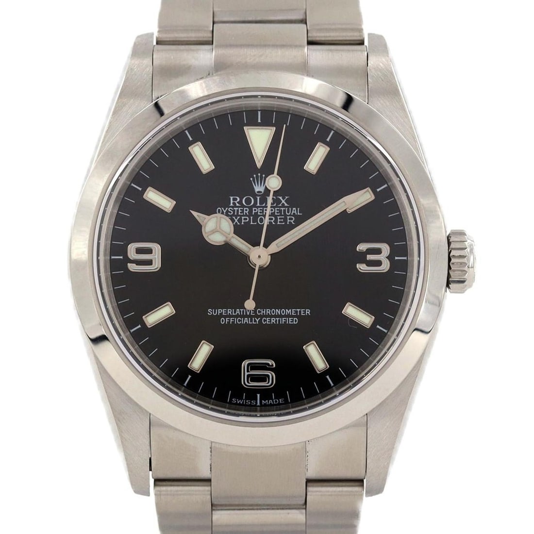 Rolex Explorer I 114270 SS Wristwatch Automatic Y serial number (1 of 8)