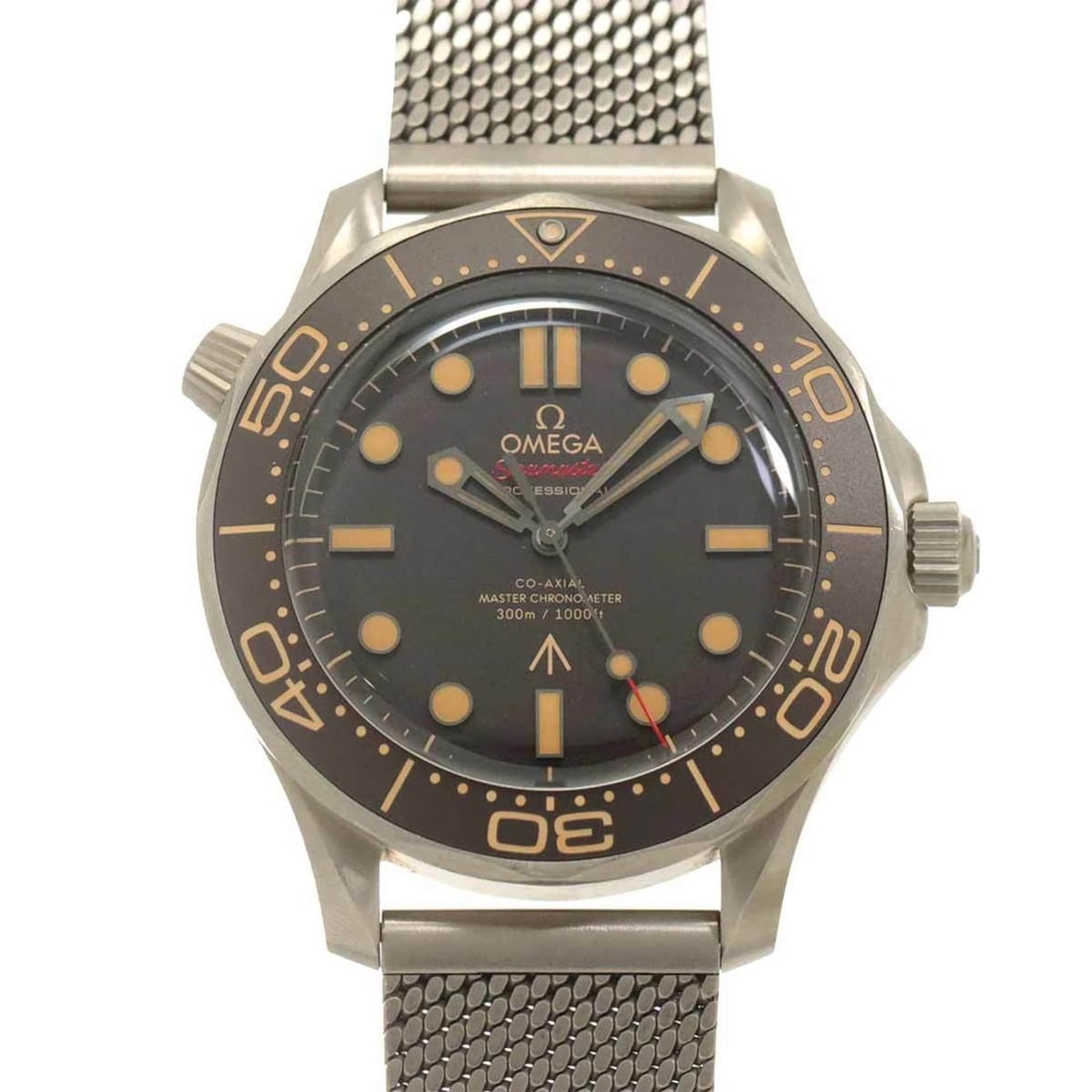 Omega Seamaster Diver Co-Axial 007 210 90 42 20 01 001 Men's Watch Brown Automatic: --- Catalog ---Category: SizeWrist Size: 15cm - 21cm / 5.9'' - 8.26''Case Diameter: 49mm / 1.93''Category: DesignType: WristwatchGender: MenDisplay: AnalogColor (Dial): BrownMaterial (Band):