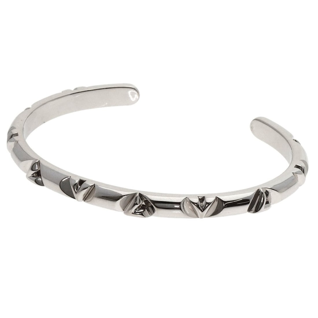 Louis Vuitton Bracelet LV Volte Multi #19 18K White Gold Women's LOUIS VUITTON: --- Catalog ---Category: SizeWidth: 5.69mm / 0.22''Length: 19cm / 7.48''Weight: 25.3g / 0.89oz.Category: DesignType: Charm braceletMetal: White GoldGender: WomenMetal Purity: 18KCategory: