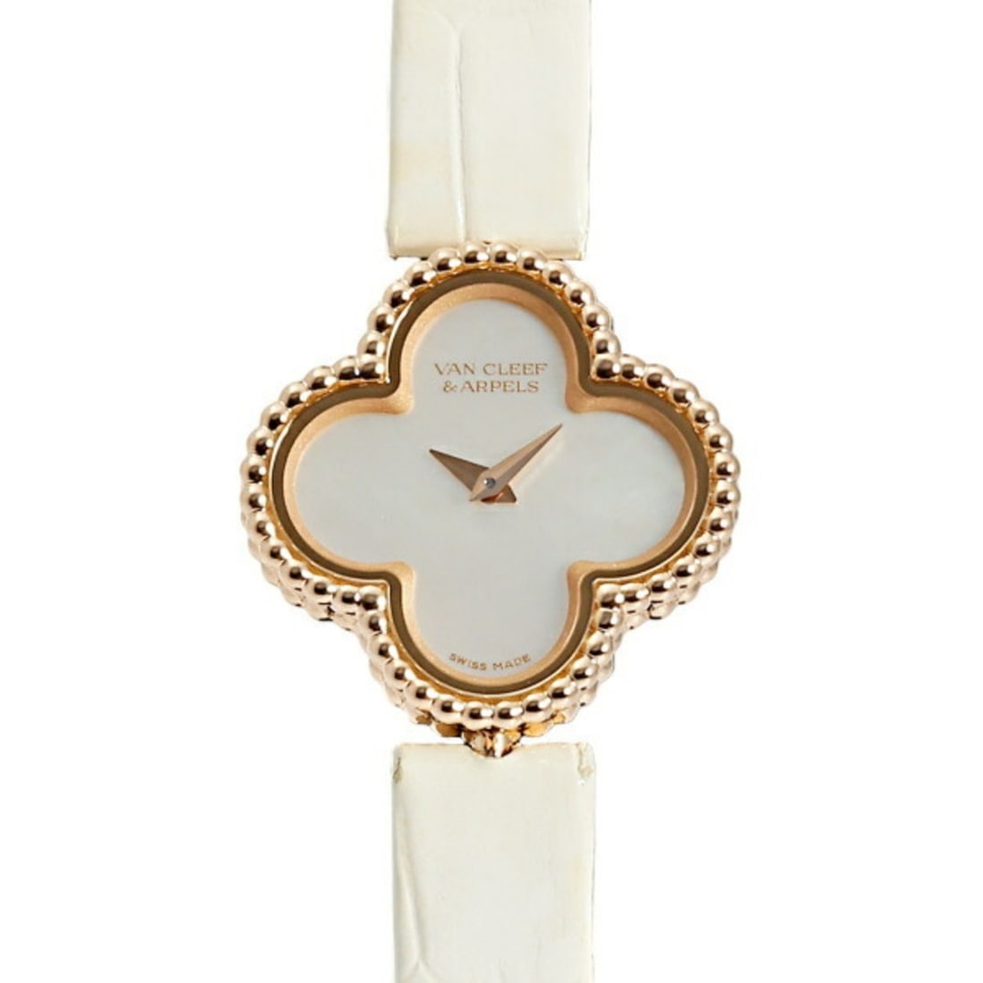 Van Cleef Arpels Sweet Alhambra White Shell VCAR08SF00 Dial Women's Watch __ (1 of 8)