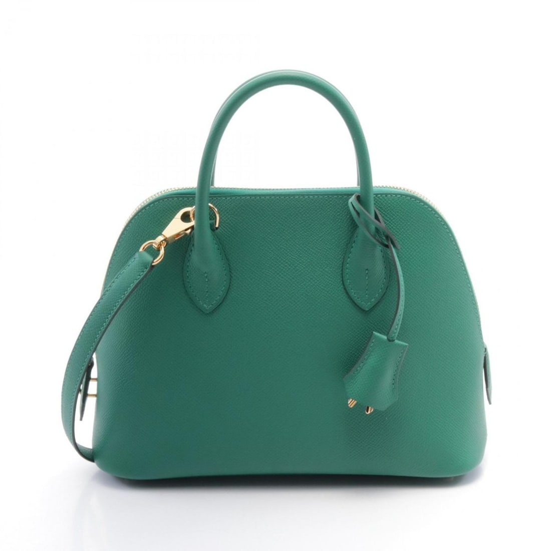 Hermes HERMES Bolide 1923 25 Handbag Bag Leather Epsom Women's Green: --- Catalog ---Category: SizeSize (HxWxD): 18.5cm x 26cm x 10cm / 7.28'' x 10.23'' x 3.93''Category: DesignType: HandbagColor: Bambou, GreenGender: WomenMaterial: Epsom leather Hardware Color: GoldCat