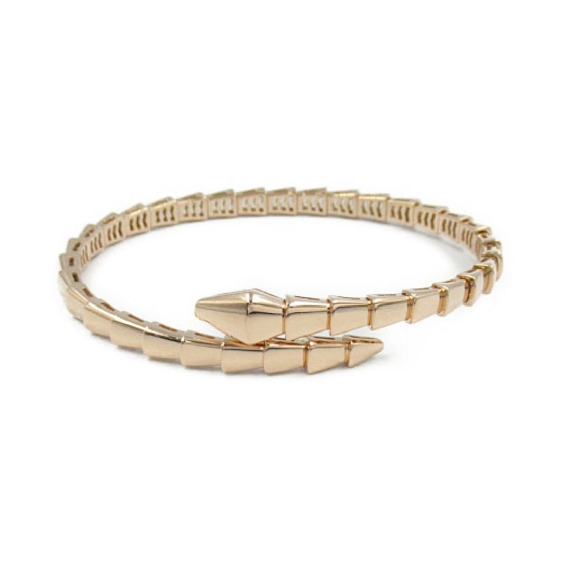BVLGARI Serpenti Viper Bracelet, K18PG (pink gold), women's, gold (1 of 9)