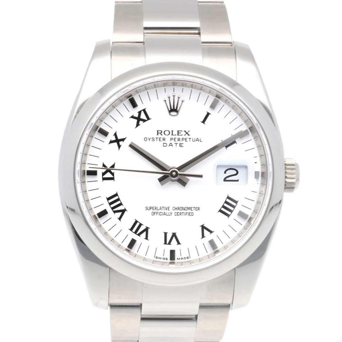 Rolex Date Oyster Perpetual Watch Stainless Steel 115200 Automatic Men's ROLEX G Series 2010 Model (1 of 12)