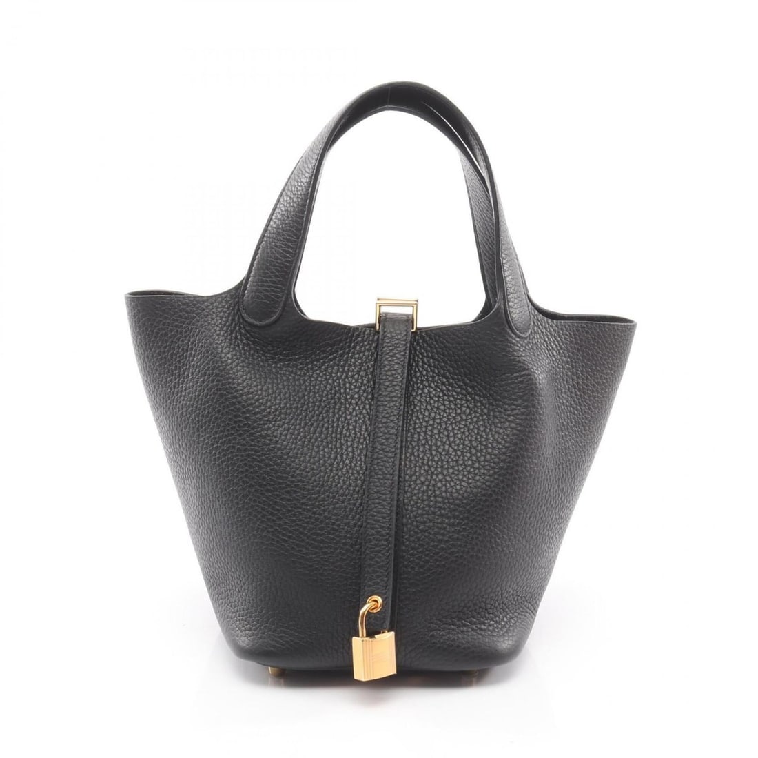 Hermes Picotin Lock PM Handbag, Leather, Taurillon Clemence Women's, Black, 056289CC: --- Catalog ---Category: SizeSize (HxWxD): 18.5cm x 19cm x 13.5cm / 7.28'' x 7.48'' x 5.31''Category: DesignType: HandbagColor: BlackGender: WomenMaterial: Taurillon clemence leather , Leather Categor