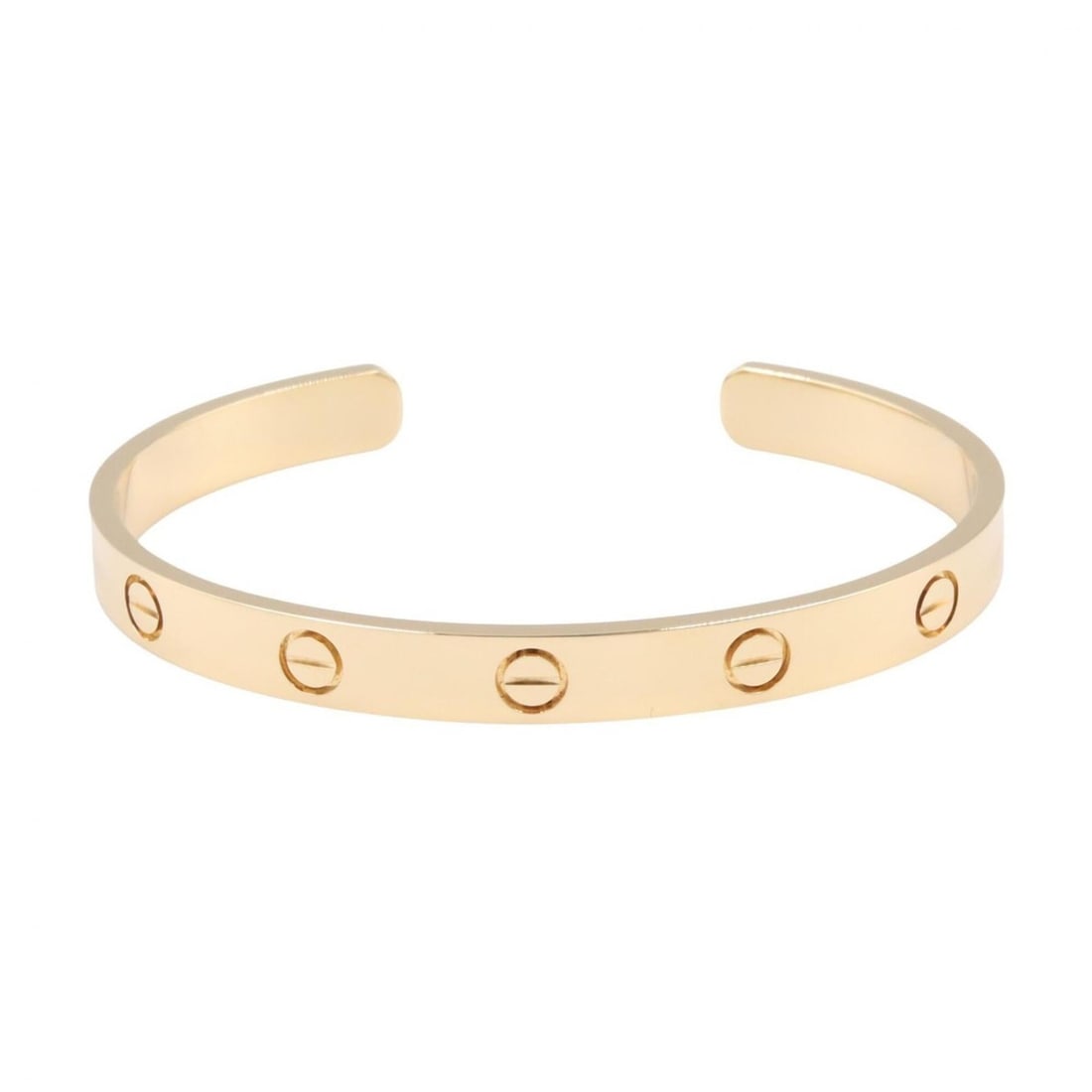 Cartier Open Love Bangle, 18K (Yellow Gold), Women's Gold Tone, B6032417 (1 of 18)