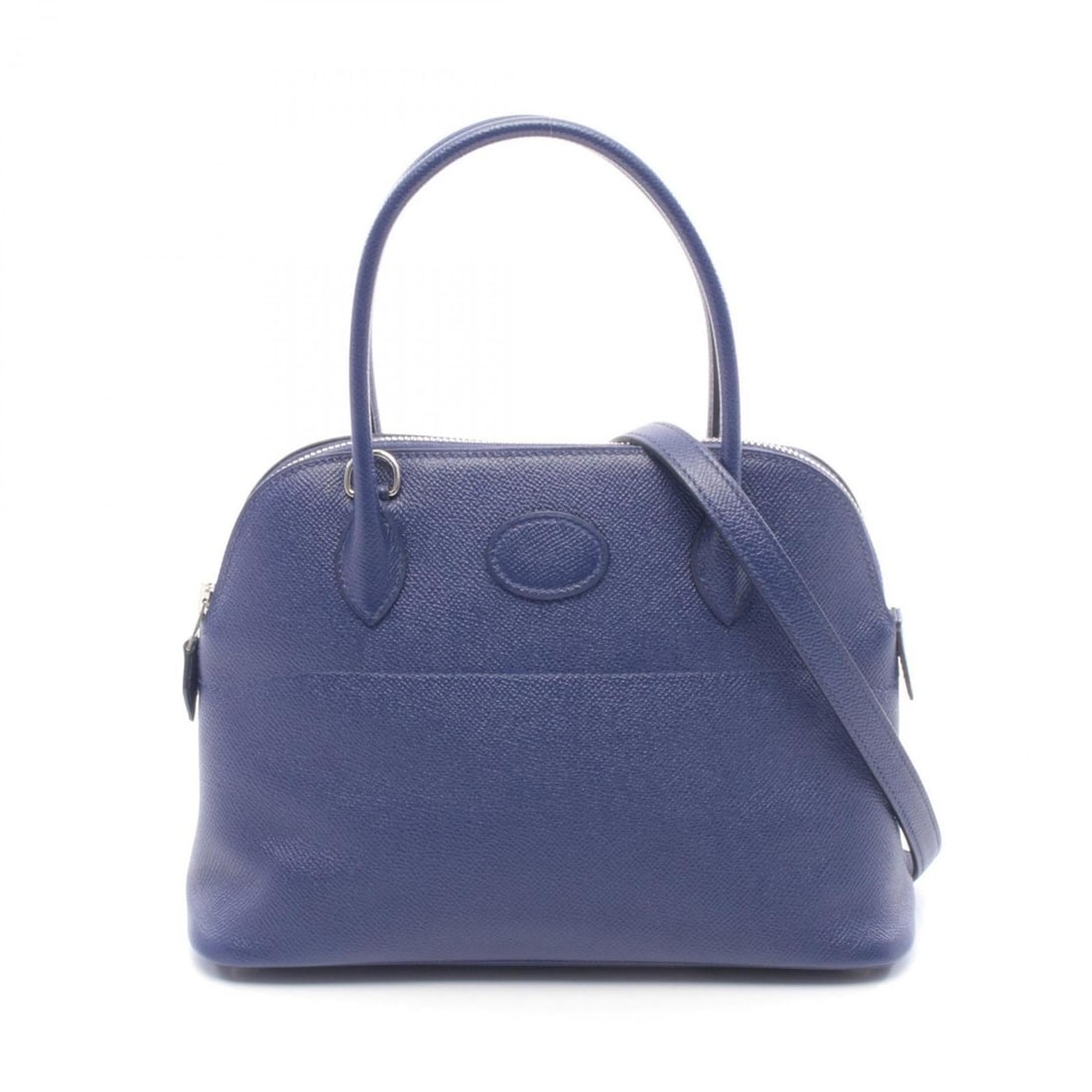 Hermes Hermès Bolide 27 handbag, leather, Epsom women's, blue: --- Catalog ---Category: SizeSize (HxWxD): 18.5cm x 26cm x 10cm / 7.28'' x 10.23'' x 3.93''Category: DesignType: HandbagColor: BlueGender: WomenMaterial: Epsom leather , Leather Hardware Color: Silver
