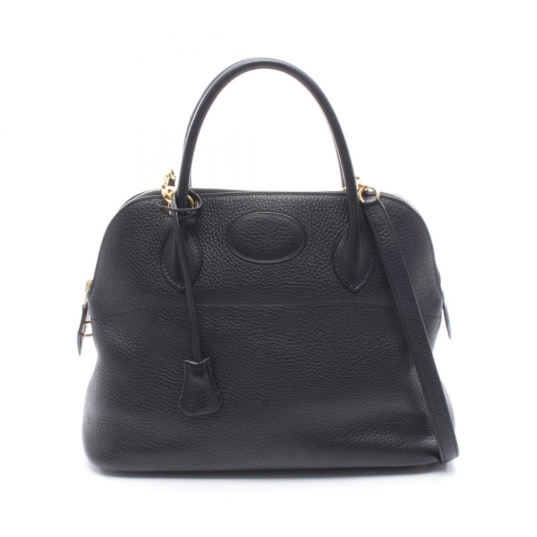 Hermes Hermès Bolide 31 handbag in Taurillon Clemence leather. Women's black.: --- Catalog ---Category: SizeSize (HxWxD): 24cm x 31cm x 12cm / 9.44'' x 12.2'' x 4.72''Category: DesignType: HandbagColor: BlackGender: WomenMaterial: Leather Leather/Fur Type: Taurillon clemence lea