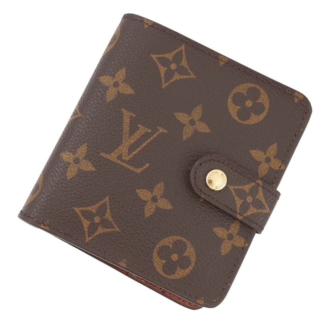 Louis Vuitton Bi-fold Wallet Monogram Compact Zip M61667 LOUIS VUITTON WALLET (1 of 13)