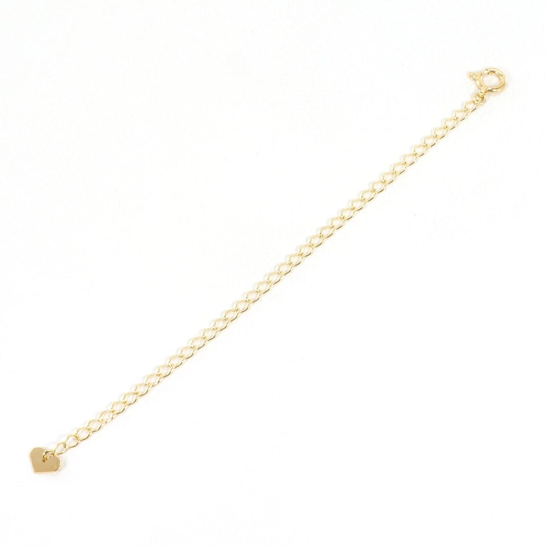 18K (18-karat) Yellow Gold (YG) Adjustable Chain, Total Weight 0.6g, 10cm, Like New Condition. (1 of 11)