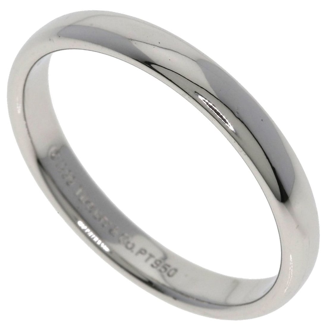 Tiffany & Co. Wedding Ring, Platinum PT950, Women's.: --- Catalog ---Category: SizeJP Size: 18.5US Size: 9Category: DesignType: Band ringGender: WomenMaterial: Platinum 950Category: GeneralBrand: Tiffany--- Item List ---Section: ConditionRanking: Rank A 