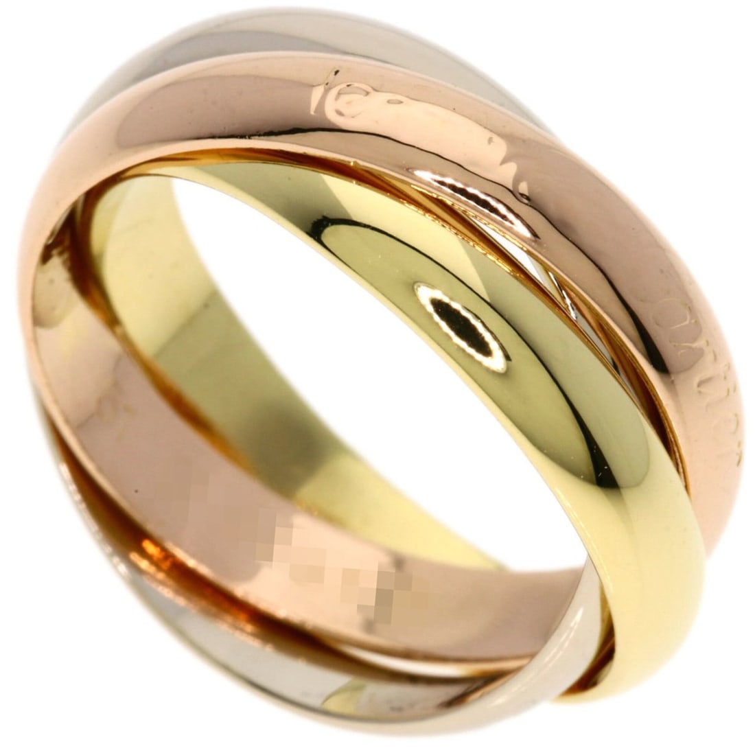 Cartier Trinity #51 Ring - 18K Yellow Gold/18K Pink White Gold Women's CARTIER (1 of 12)