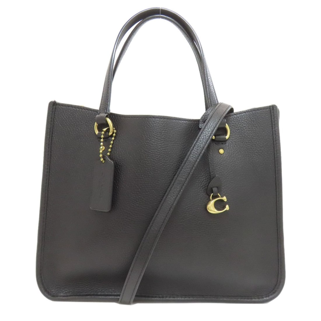Coach C3460 2-Way Leather Handbag for Women: --- Catalog ---Category: SizeSize (HxWxD): 20cm x 24cm x 12cm / 7.87'' x 9.44'' x 4.72''Strap Length: 106cm - 123cm / 41.73'' - 48.42''Handle Length: 33cm / 12.99''Category: DesignType: HandbagColor: 