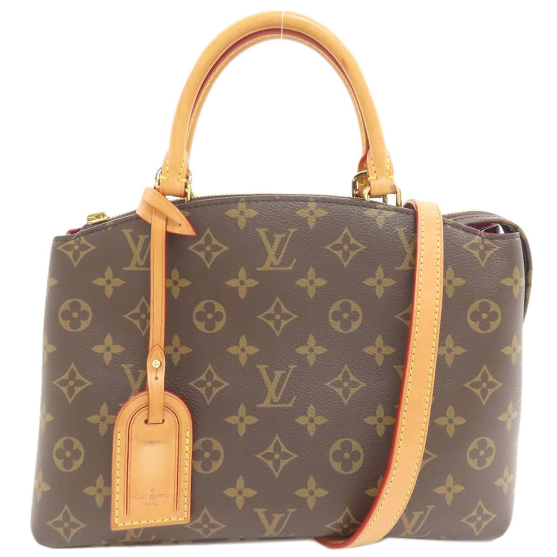 Louis Vuitton M45900 Petit Palais PM Handbag, Monogram Canvas, Women's LOUIS VUITTON: --- Catalog ---Category: SizeSize (HxWxD): 18.5cm x 28cm x 13cm / 7.28'' x 11.02'' x 5.11''Category: DesignType: HandbagColor: MonogramGender: WomenMaterial: Monogram , Canvas Category: GeneralBrand: 
