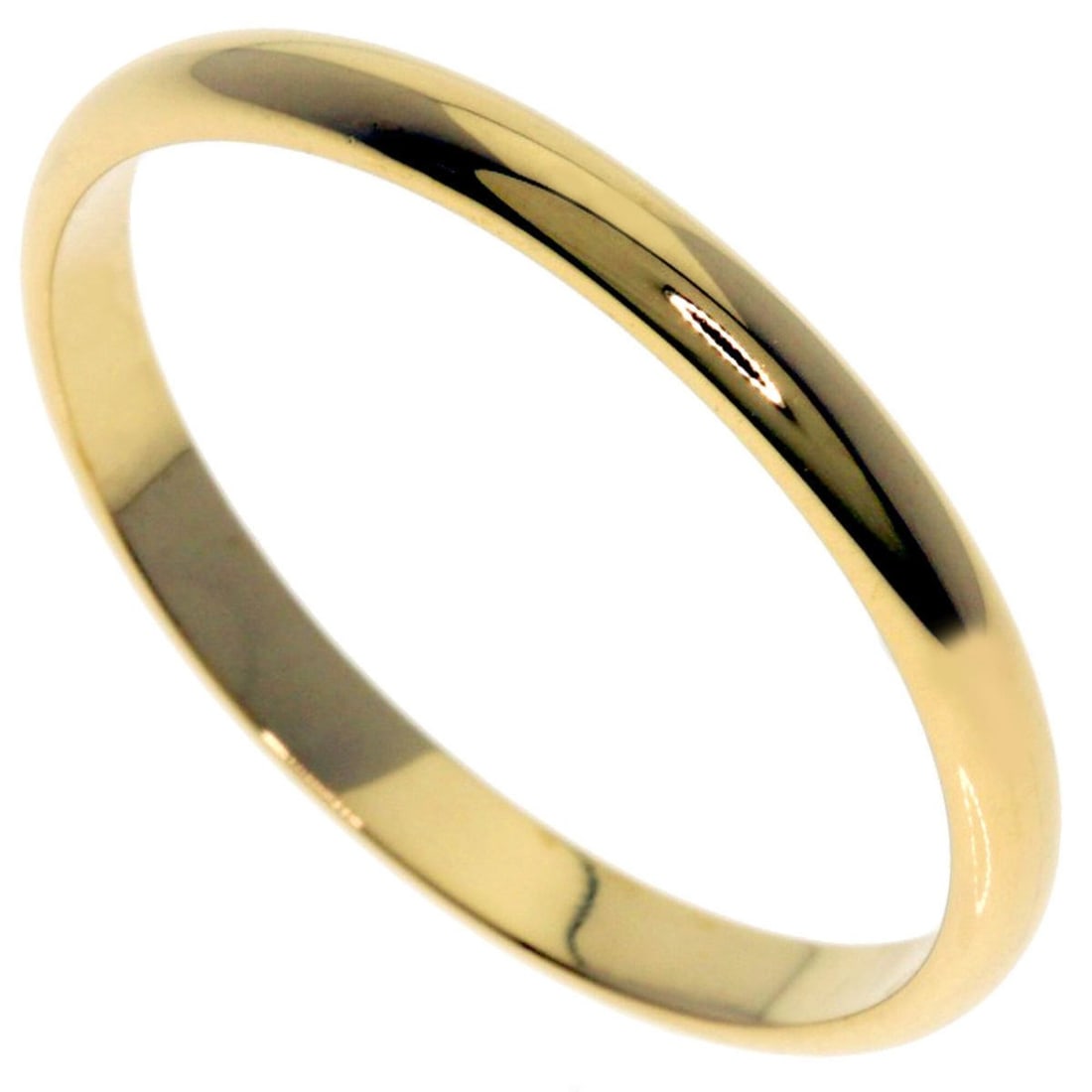 Cartier Wedding Ring #62, 18K Yellow Gold, Women's.: --- Catalog ---Category: SizeJP Size: 22US Size: 10.5Category: DesignType: Band ringGender: WomenMaterial: Yellow gold (18K)Category: GeneralBrand: Cartier--- Item List ---Section: ConditionRanking: R