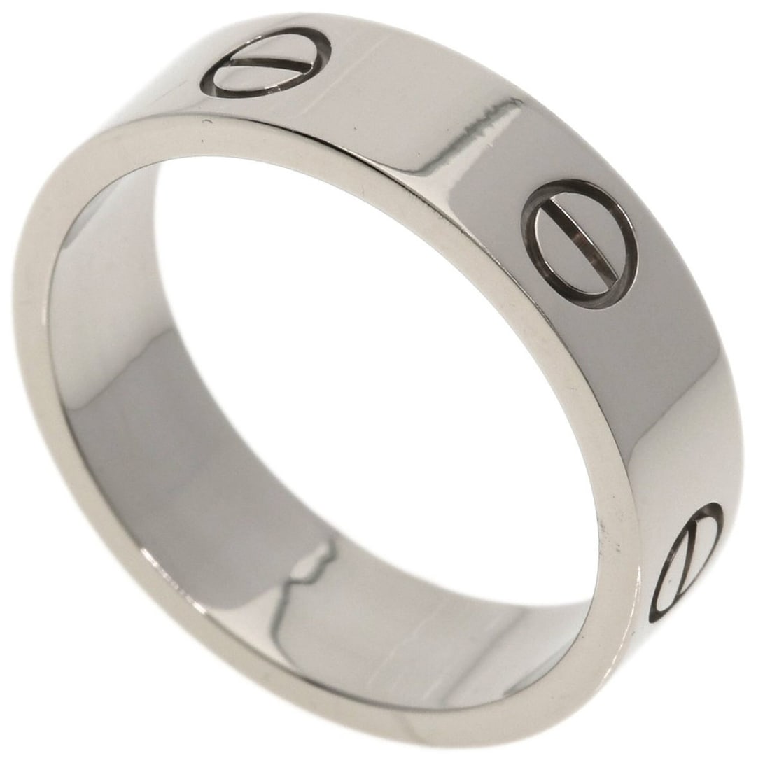 Cartier Love Ring #61, 18K White Gold, Women's Ring, CARTIER (1 of 20)