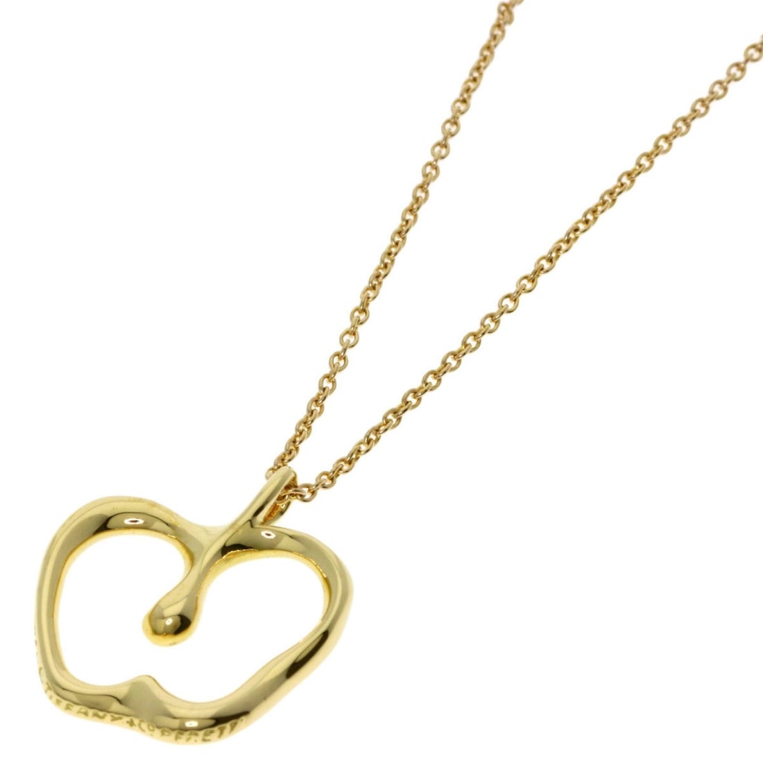 Tiffany & Co. Apple Necklace, 18K Yellow Gold, Women's. (1 of 12)