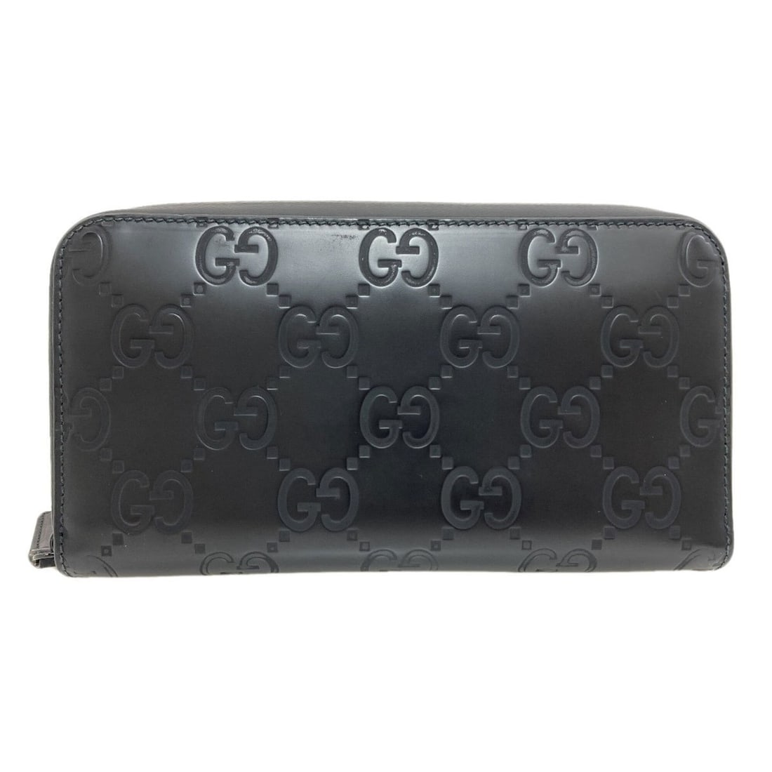 Gucci 771421 Round Zipper GG Long Wallet (with coin purse) Rubber Women's GUCCI (1 of 19)