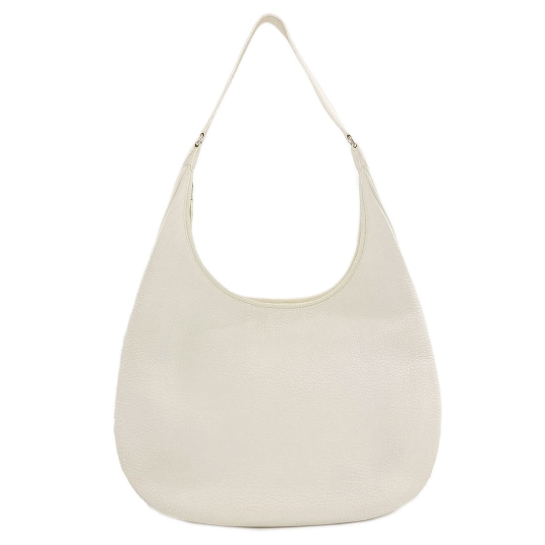 Hermes Gao One-Shoulder Bag, Silver Hardware, Calfskin, Women's Shoulder Bag: --- Catalog ---Category: SizeSize (HxWxD): 40cm x 35cm x 12cm / 15.74'' x 13.77'' x 4.72''Category: DesignType: Shoulder bagColor: WhiteGender: WomenMaterial: Leather Leather/Fur Type: CalfskinCategor