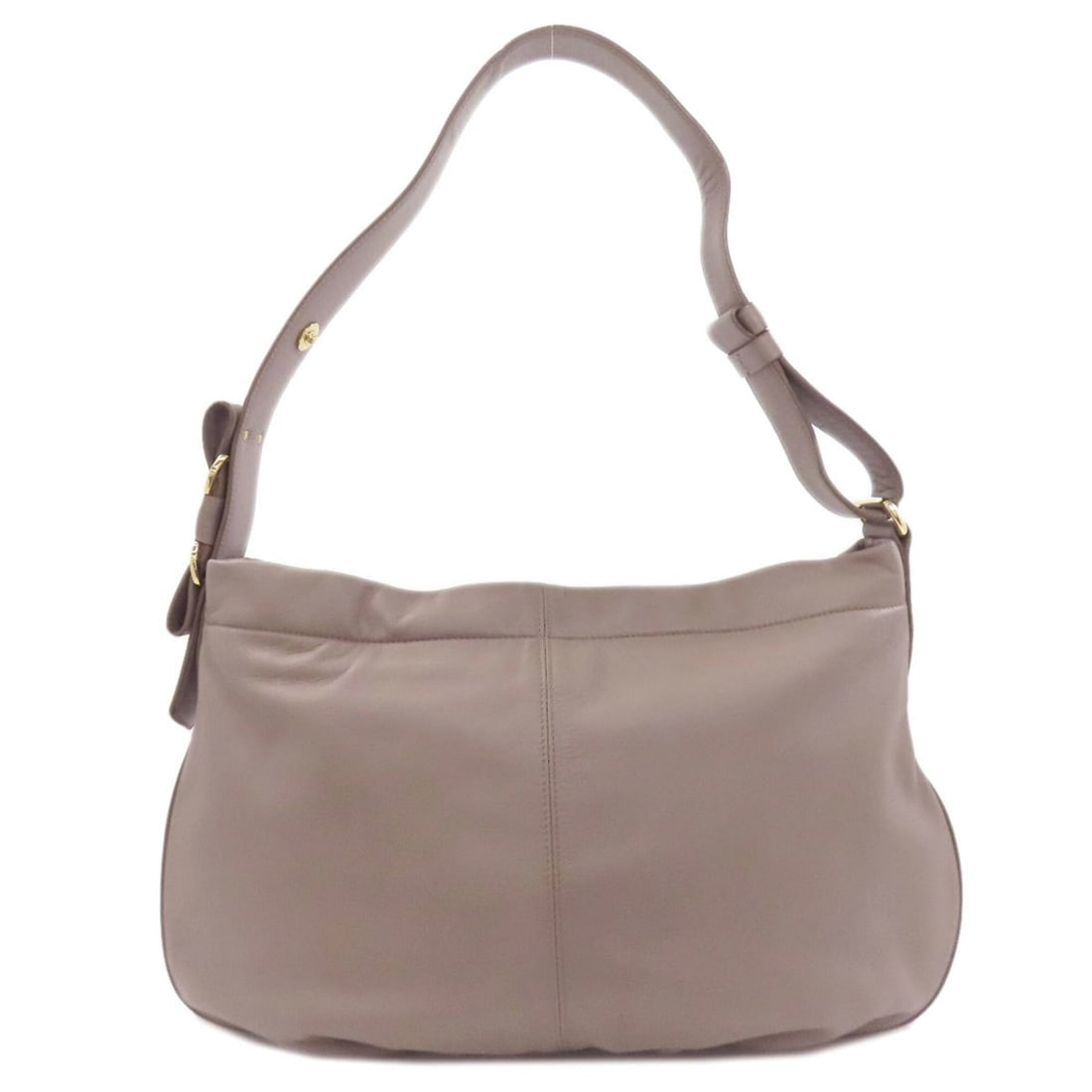 Salvatore Ferragamo One-Shoulder Leather Shoulder Bag for Women: --- Catalog ---Category: SizeSize (HxWxD): 27cm x 40cm x 11cm / 10.62'' x 15.74'' x 4.33''Category: DesignType: Shoulder bagColor: GrayishGender: WomenMaterial: Leather Category: GeneralBrand: Salvato