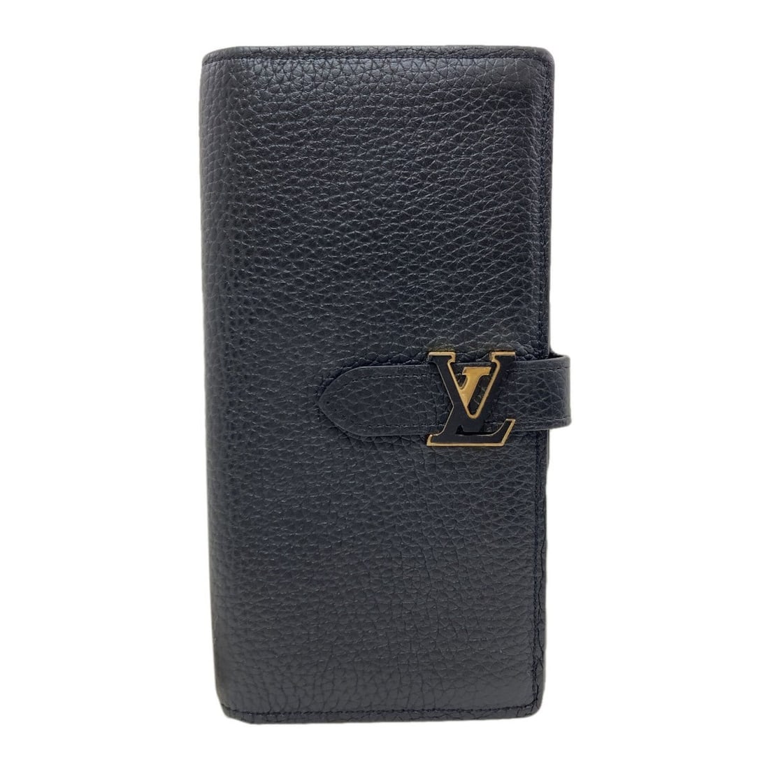 Louis Vuitton M81330 Vertical Wallet Long (with coin purse) Taurillon Leather Women's LOUIS VUITTON: --- Catalog ---Category: SizeSize (HxWxD): 19cm x 10cm x 2cm / 7.48'' x 3.93'' x 0.78''Category: DesignType: Long wallet (bi-fold)Color: Brown, NoirGender: WomenMaterial: Leather Leather/Fur Type: Tau