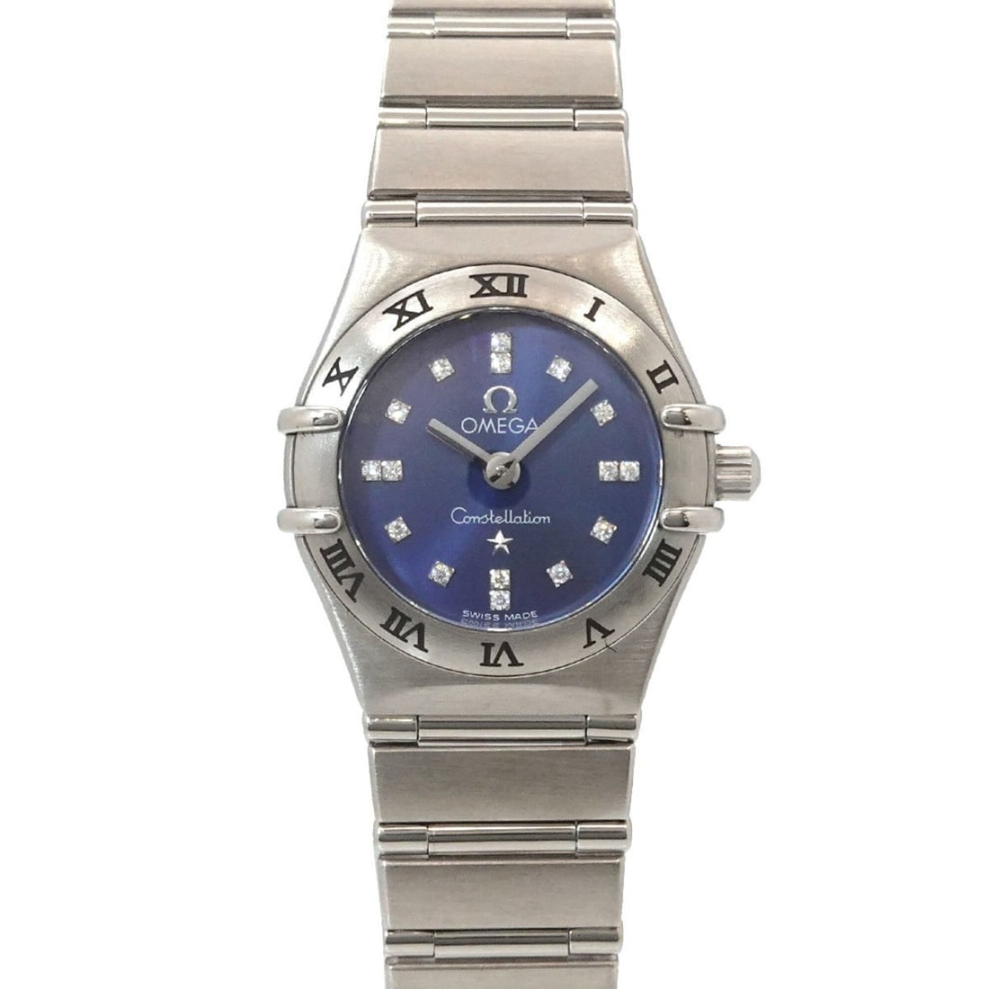 Omega Constellation Mini Cindy Crawford Limited Edition (1999 pieces) 1563 86 Ladies' Watch 16: --- Catalog ---Category: SizeWrist Size: 16cm / 6.29''Case Diameter: 22mm / 0.87''Category: DesignType: WristwatchGender: WomenColor (Dial): NavyMaterial (Band): Stainless steelMaterial (Case): Stainl