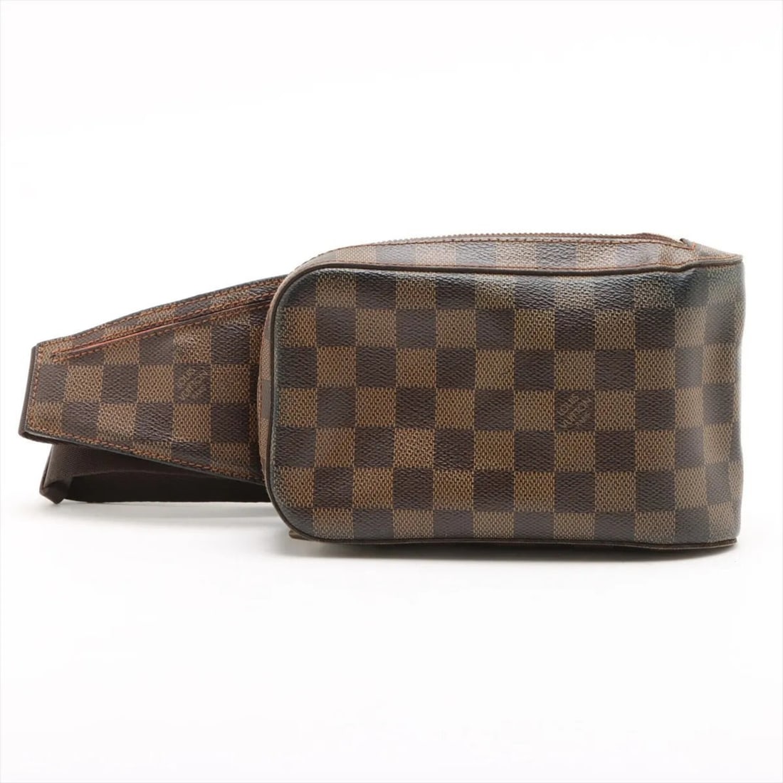 Louis Vuitton Damier Geronimos N51994 Leather 2-Way Body Bag, Crossbody Waist Pouch, Shoulder Bag (1 of 9)