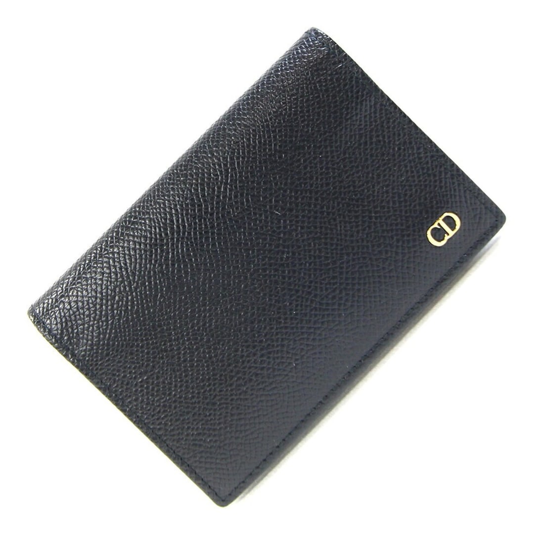 Christian Dior Dior business card holder, black leather, holder/card case, pass vintage style,: --- Catalog ---Category: DesignType: Business card caseColor: BlackGender: MenMaterial: Leather Category: GeneralBrand: Christian DiorCountry of Origin: SpainCategory: Physical PropertiesSize (HxWxD):