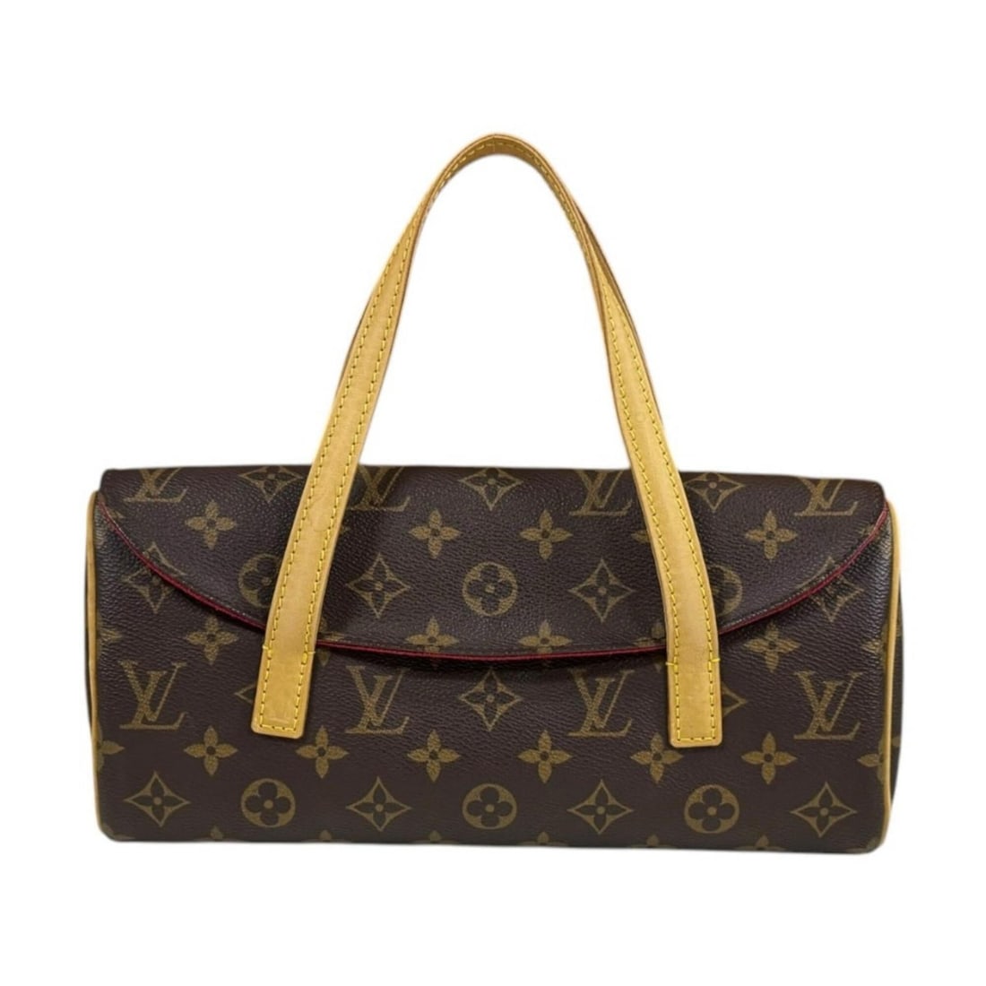 Louis Vuitton Sonatine Monogram Handbag, Canvas, M51902, Brown, Women's, LOUIS VUITTON (1 of 12)