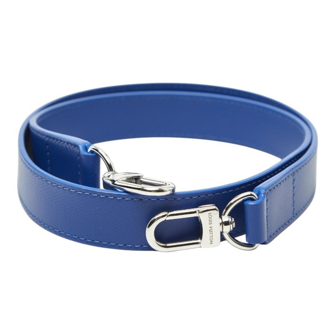 Louis Vuitton Shoulder Strap, Blue Leather, Women's LOUIS VUITTON (1 of 10)