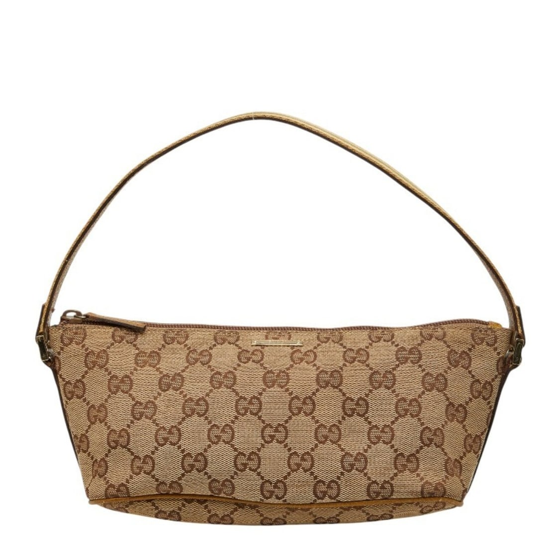 Gucci GG Canvas One-Shoulder Bag Handbag 141809 Beige Green Leather Women's GUCCI: --- Catalog ---Category: SizeSize (HxWxD): 11cm x 21.5cm x 7.5cm / 4.33'' x 8.46'' x 2.95''Category: DesignType: Handbag, Shoulder bagColor: Beige, GreenGender: WomenMaterial: Canvas , Leather Categor