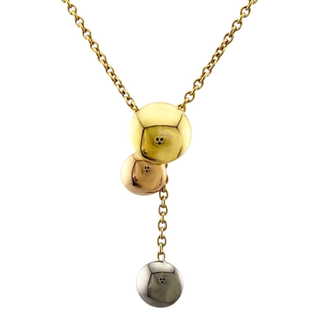 Cartier Sweet Trinity Necklace, 18K Yellow Gold, Women's, CARTIER (1 of 18)