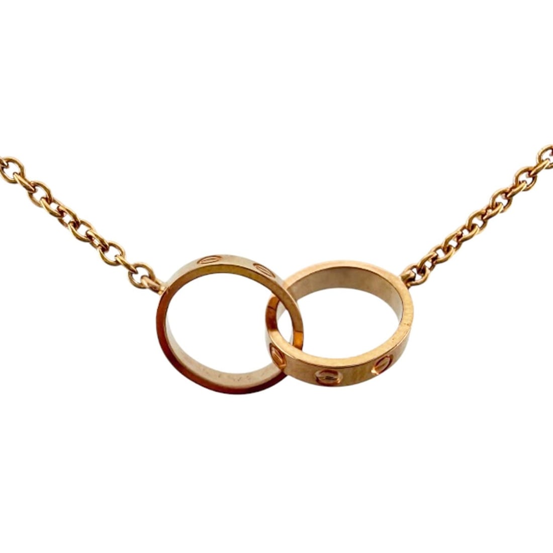 Cartier Baby Love Necklace, 18K Pink Gold, Women's, CARTIER (1 of 13)