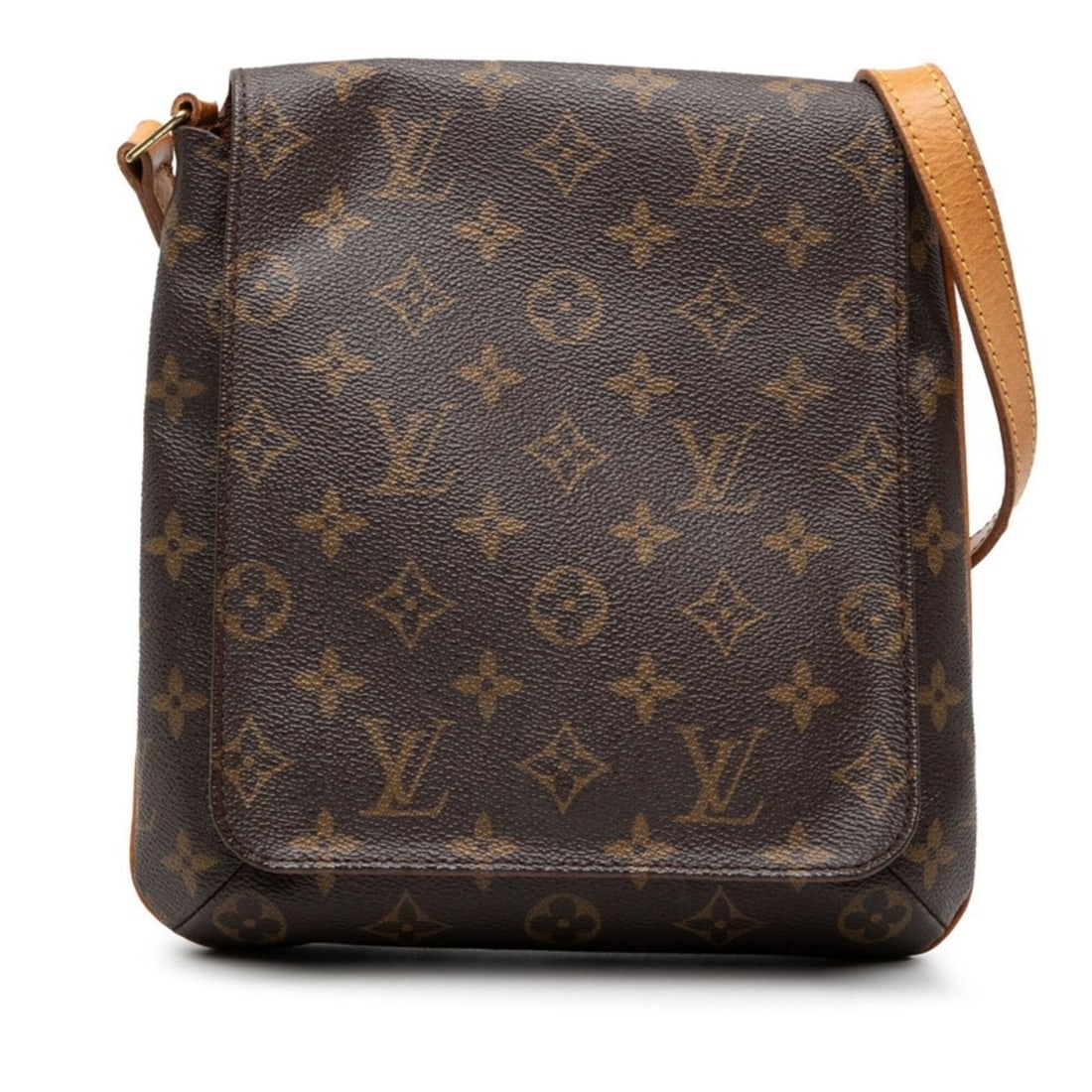 Louis Vuitton Monogram Musette Salsa Short Shoulder Bag M51258 Brown Leather Women's LOUIS VUITTON (1 of 17)