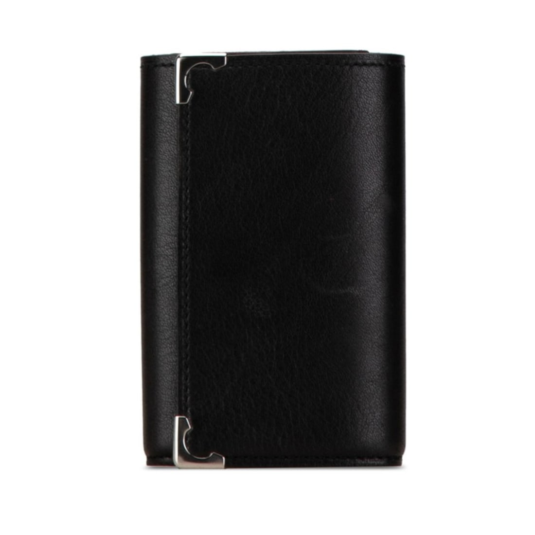 Cartier Must Line 6-Key Case, Black Leather, Women's: --- Catalog ---Category: DesignType: KeycaseColor: BlackGender: WomenMaterial: Leather Category: GeneralBrand: CartierCategory: Physical PropertiesSize (HxWxD): 10cm x 6cm x 2cm / 3.93'' x 2.36'' x 0.