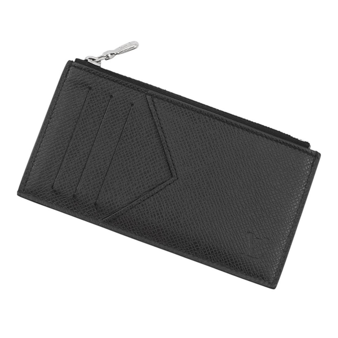 Louis Vuitton Wallet/Coin Case, Business Card Holder/Card Taiga Leather, Coin Holder M62914, Black,: --- Catalog ---Category: DesignType: Business card caseColor: Black, NoirGender: MenMaterial: Taiga leather Category: GeneralMPN: M62914Brand: Louis VuittonCountry of Origin: ItalyCategory: Physical P