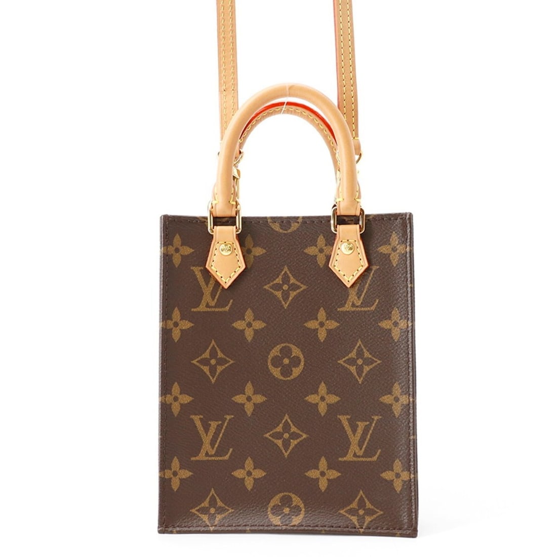 Louis Vuitton Monogram Petite Sac Plat Handbag M69442 LOUIS VUITTON 2-way (1 of 19)