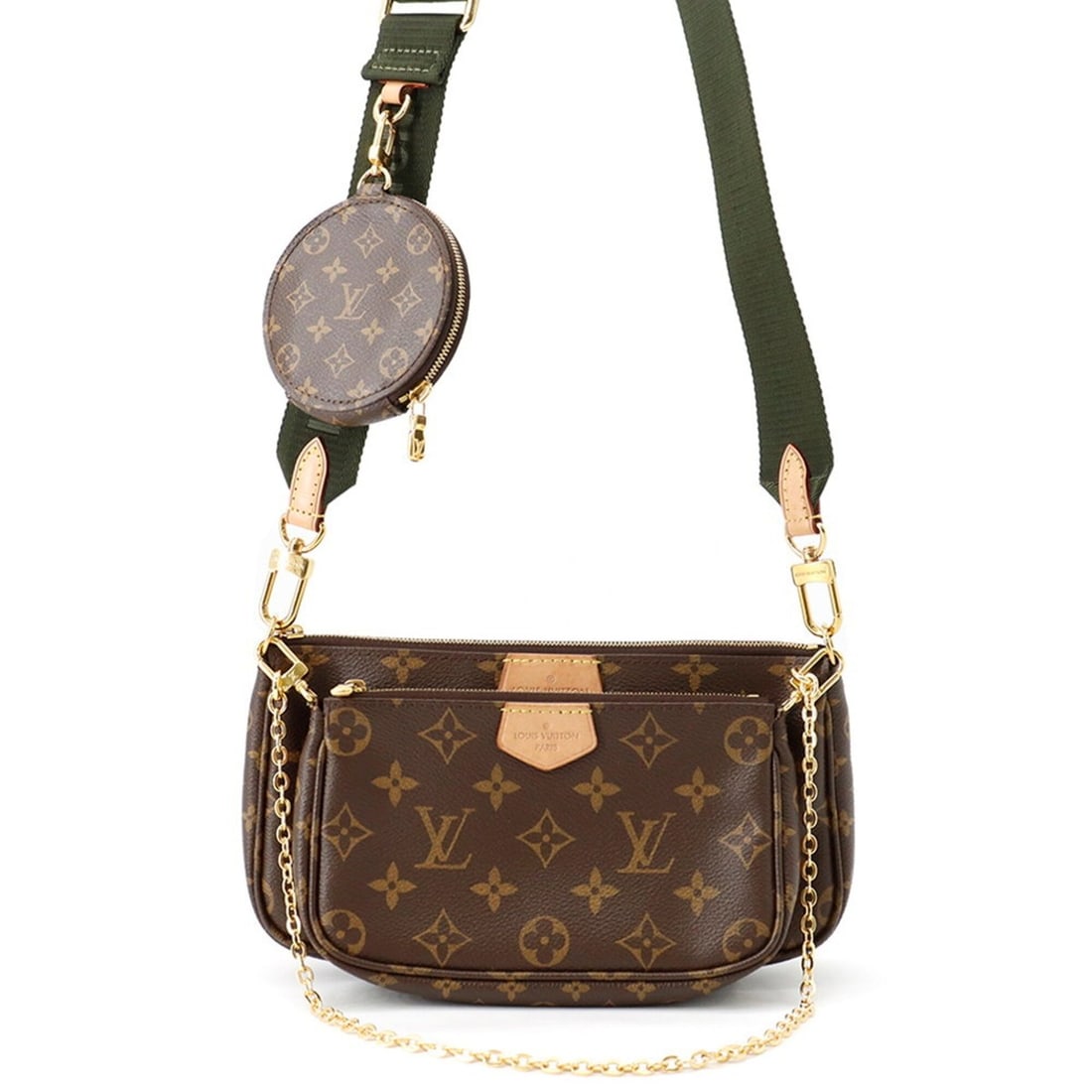 Louis Vuitton Monogram Multi Pochette Accessoires Shoulder Bag M44813 LOUIS VUITTON 2-way Handbag (1 of 18)
