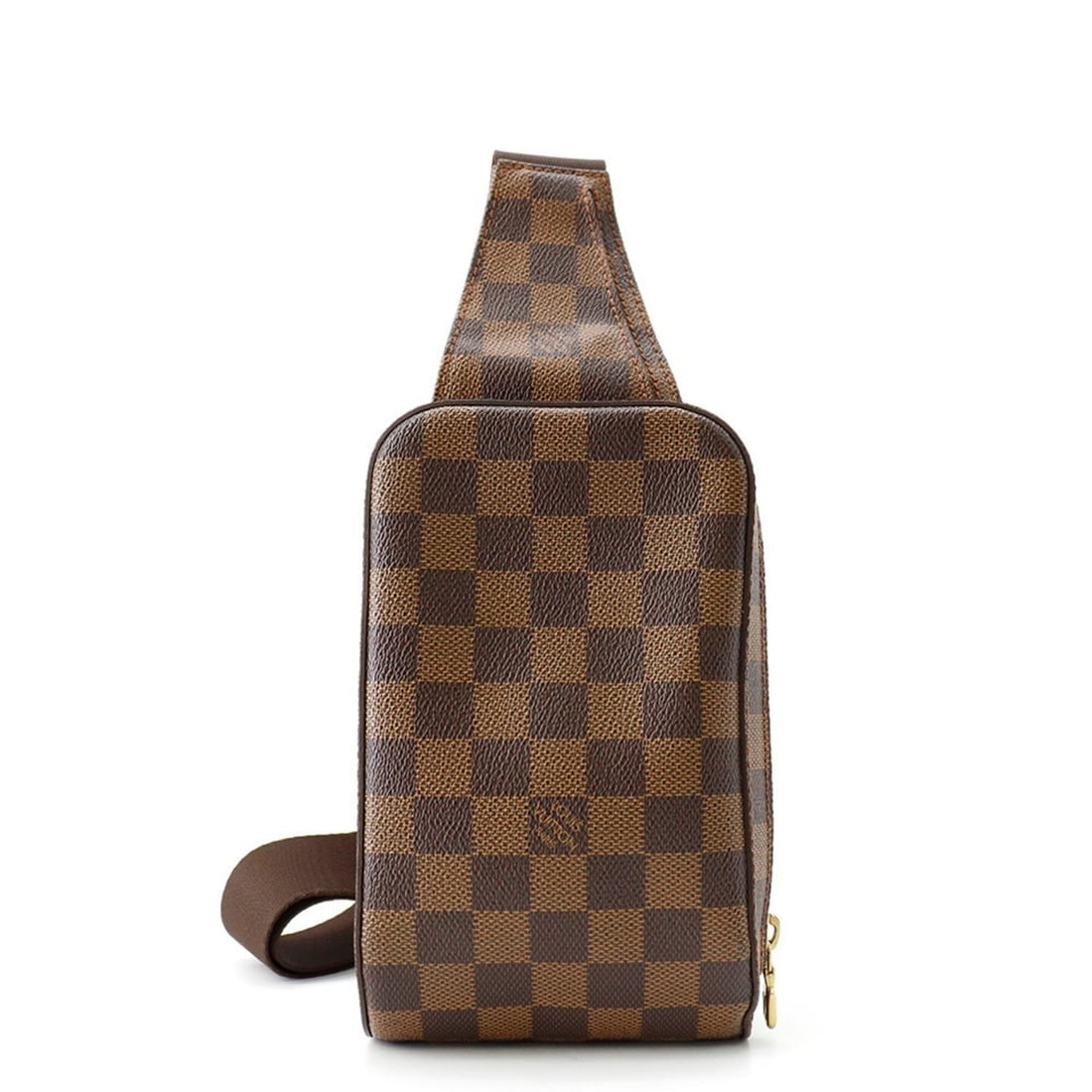 Louis Vuitton body bag, Damier Ebene, Geronimos N51994; waist pouch; handbag; (1 of 16)