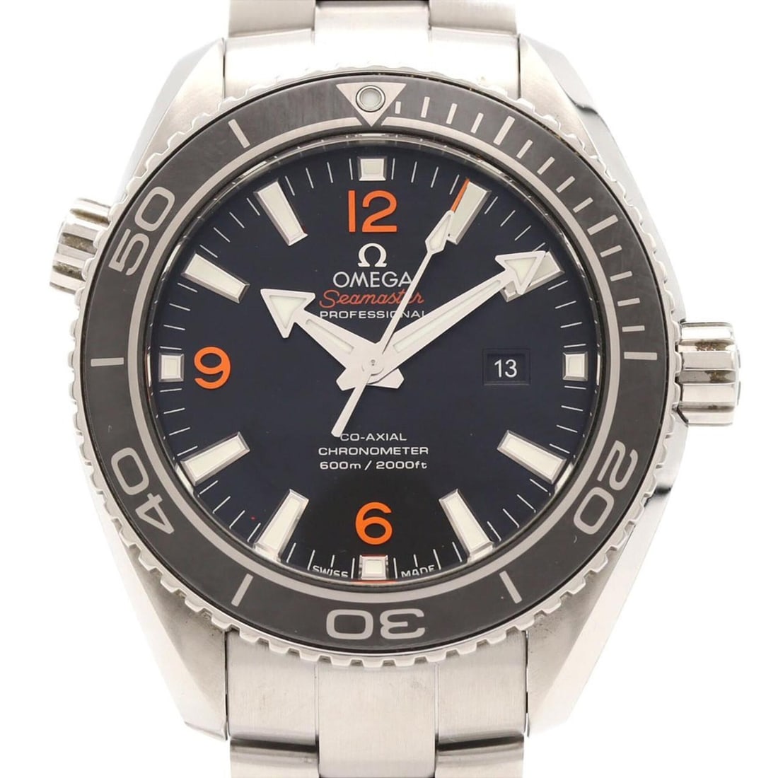Omega Seamaster Planet Ocean 232.30.38.20.01.002 Stainless Steel Automatic Watch: --- Catalog ---Category: SizeWrist Size: 18cm / 7.08''Case Diameter: 38mm / 1.5''Category: DesignType: WristwatchGender: Men,WomenColor (Dial): BlackMaterial (Band): Stainless steelMaterial (Case): St
