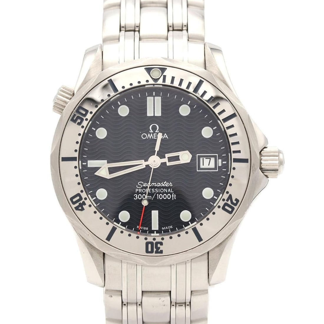 Omega Seamaster Professional 2562.80 Stainless Steel Quartz Watch: --- Catalog ---Category: SizeWrist Size: 15.5cm / 6.1''Case Diameter: 36mm / 1.42''Category: DesignType: WristwatchGender: MenColor (Dial): BlueMaterial (Band): Stainless steelMaterial (Case): Stainle