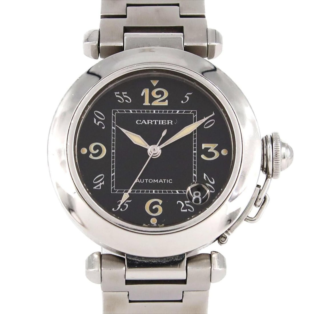 Cartier Pasha C W31043M7 Stainless Steel Automatic Watch (1 of 15)