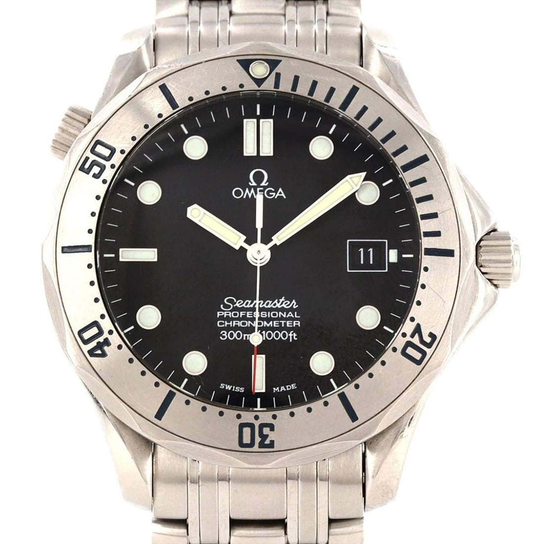 Omega Seamaster Professional 2251.50 Stainless Steel Automatic Watch: --- Catalog ---Category: SizeWrist Size: 18cm / 7.08''Case Diameter: 41mm / 1.61''Category: DesignType: WristwatchGender: MenColor (Dial): BlackMaterial (Band): Stainless steelMaterial (Case): Stainle