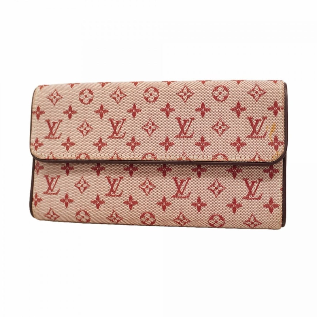 Louis Vuitton Tri-fold Long Wallet Monogram Mini Portefeuille Tresor International M92244 Cerise: --- Catalog ---Category: SizeSize (HxWxD): 11.5cm x 19.5cm x 2cm / 4.52'' x 7.67'' x 0.78''Category: DesignType: Long wallet (tri-fold)Color: CeriseGender: WomenCategory: GeneralMPN: M92244Brand: Loui