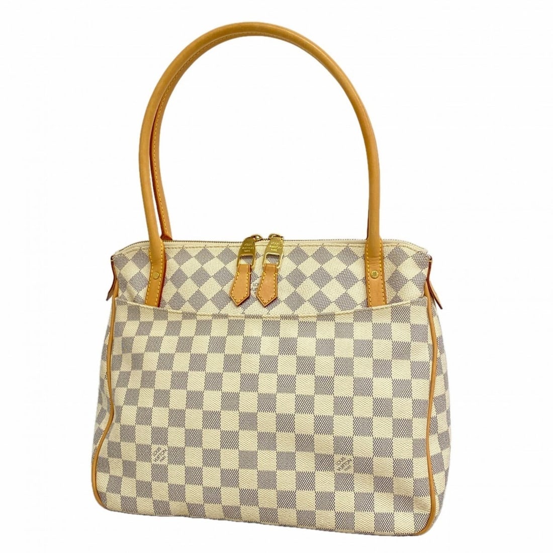 Louis Vuitton Damier Azur Figeri PM Tote Bag N41176 White Women's: --- Catalog ---Category: SizeSize (HxWxD): 27cm x 31cm x 14cm / 10.62'' x 12.2'' x 5.51''Category: DesignType: Tote bagColor: WhiteGender: WomenCategory: GeneralMPN: N41176Brand: Louis Vuitton--- Item