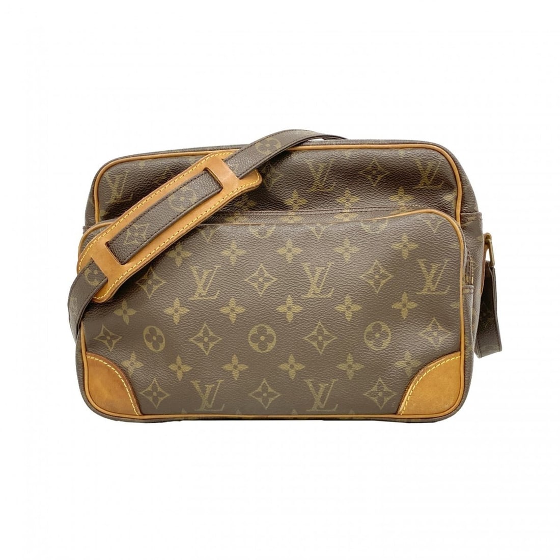 Louis Vuitton Monogram Nile Shoulder Bag M45244 Brown Women's: --- Catalog ---Category: SizeSize (HxWxD): 20cm x 28cm x 12cm / 7.87'' x 11.02'' x 4.72''Category: DesignType: Shoulder bagColor: BrownGender: WomenCategory: GeneralMPN: M45244Brand: Louis Vuitton--- 