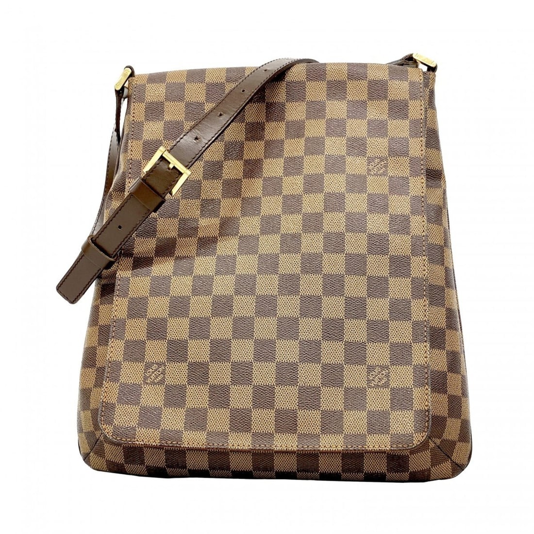 Louis Vuitton Damier Musette Shoulder Bag N51302 Ebene Women's: --- Catalog ---Category: SizeSize (HxWxD): 34cm x 31cm x 5cm / 13.38'' x 12.2'' x 1.96''Category: DesignType: Shoulder bagColor: EbeneGender: WomenCategory: GeneralMPN: N51302Brand: Louis Vuitton--- I