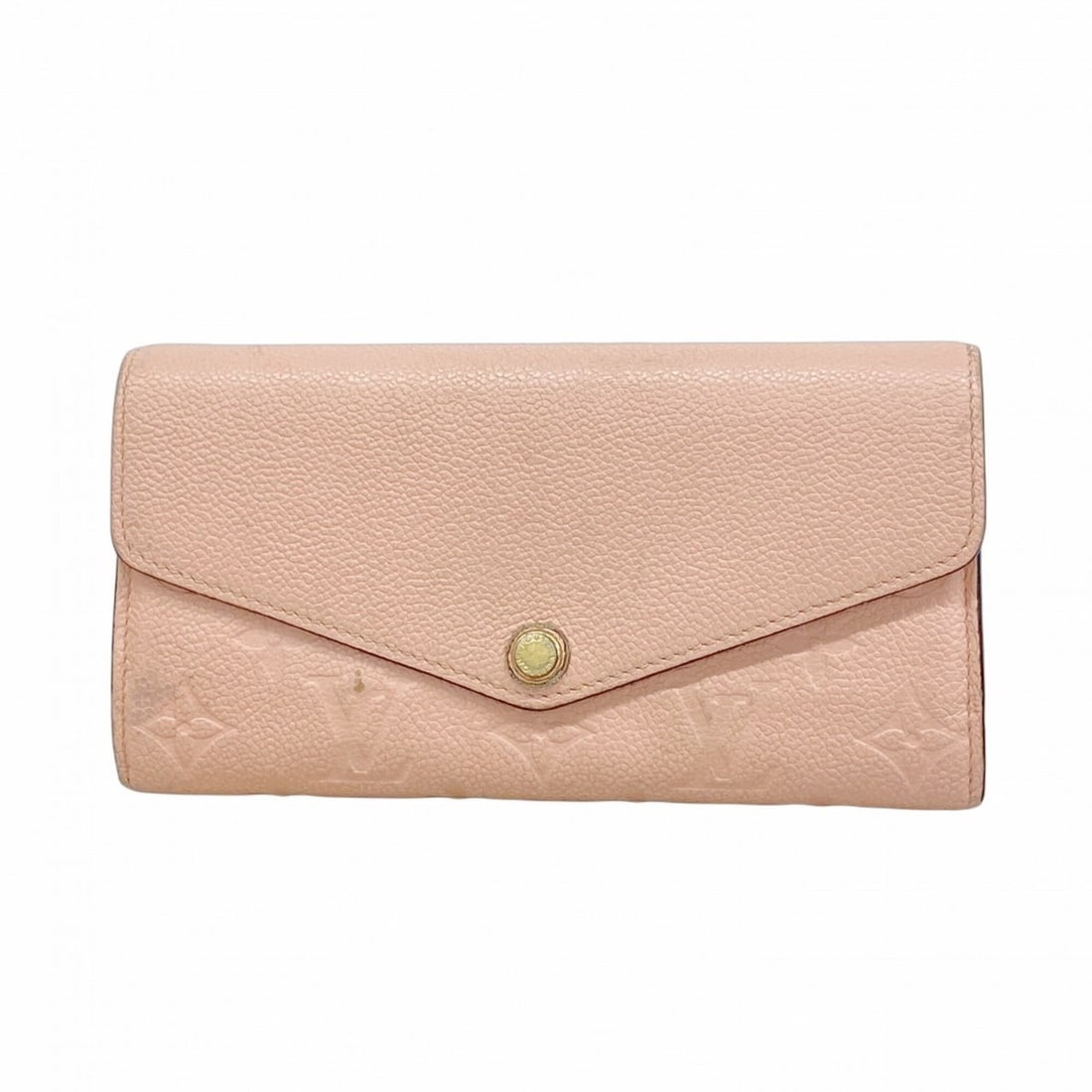 Louis Vuitton Monogram Empreinte Portefeuille Sarah Long Wallet M64082 Rose Poudre (Women's): --- Catalog ---Category: SizeSize (HxWxD): 10cm x 19cm x 2.5cm / 3.93'' x 7.48'' x 0.98''Category: DesignType: Long wallet (bi-fold)Color: Rose PoudreGender: WomenCategory: GeneralMPN: M64082Brand: Lo