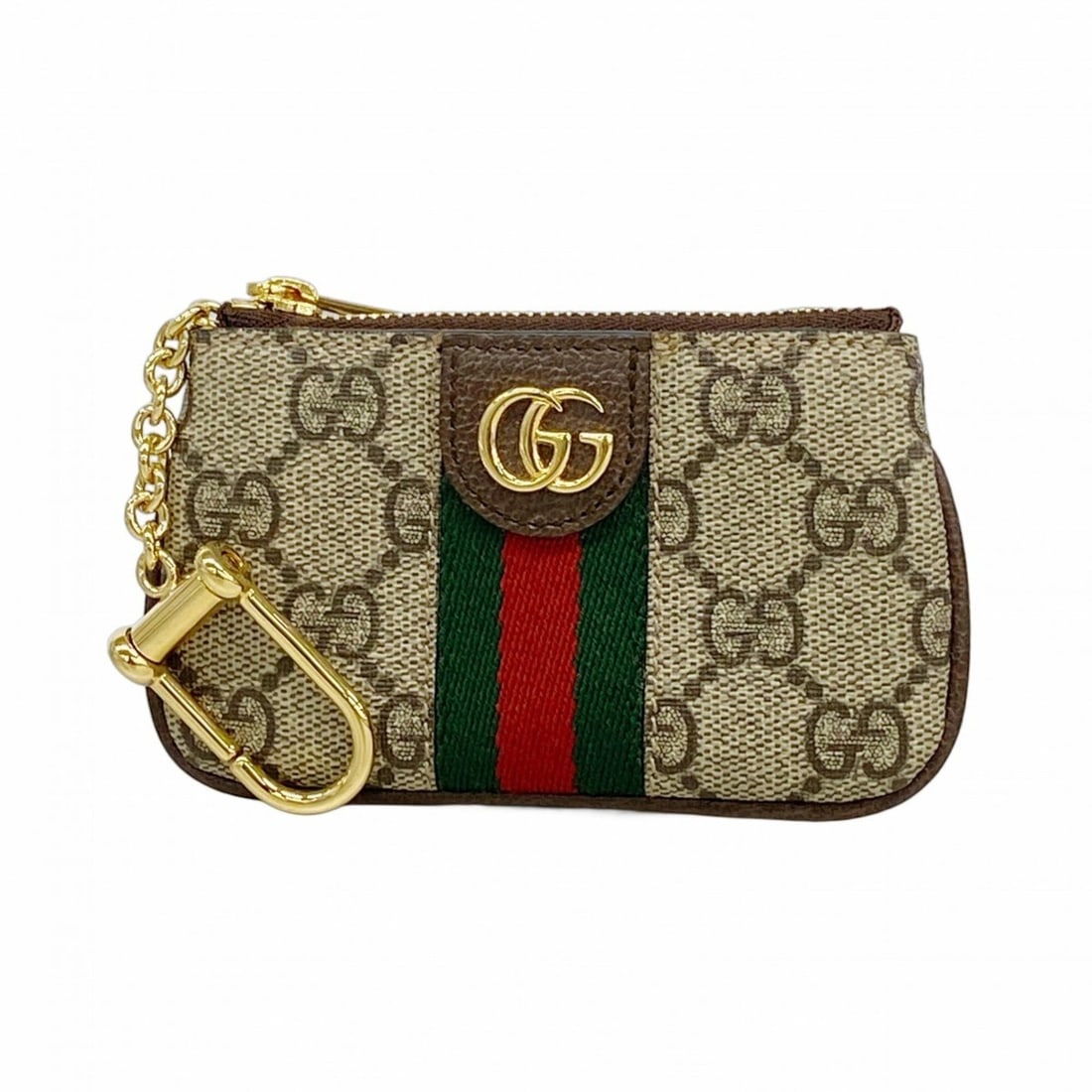 Gucci Ophidia Wallet/Coin Case 671722 Beige Women's: --- Catalog ---Category: SizeSize (HxWxD): 7cm x 12.5cm x 1cm / 2.75'' x 4.92'' x 0.39''Category: DesignType: Coin purse/coin caseColor: BeigeGender: WomenMaterial: PVC Category: GeneralMPN: 671722Bra
