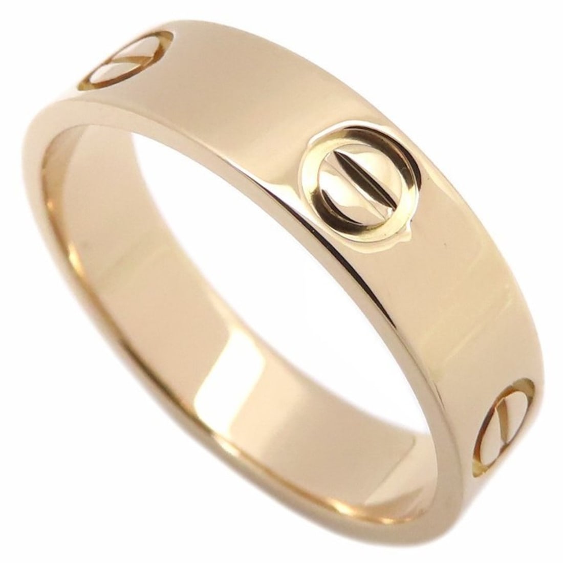 CARTIER Love Ring, size #62, 18KPG, Women's, B4084800 295536 (1 of 10)